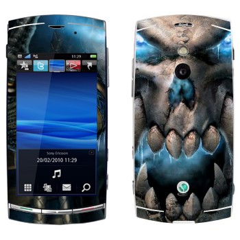   «Wow skull»   Sony Ericsson U8 Vivaz Pro