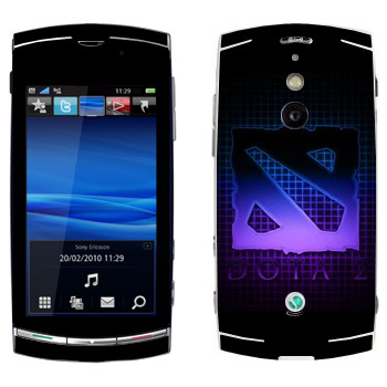   «Dota violet logo»   Sony Ericsson U8 Vivaz Pro