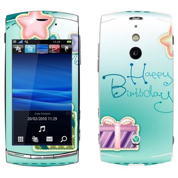   «Happy birthday»   Sony Ericsson U8 Vivaz Pro