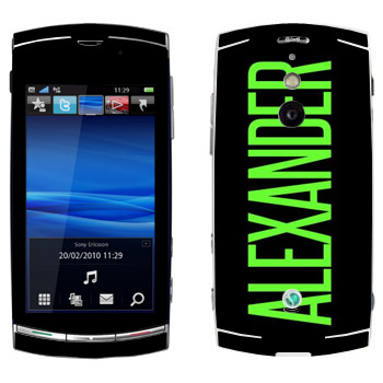   «Alexander»   Sony Ericsson U8 Vivaz Pro