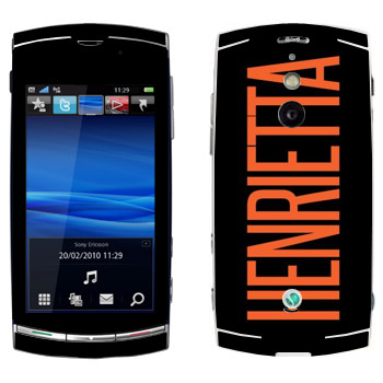   «Henrietta»   Sony Ericsson U8 Vivaz Pro