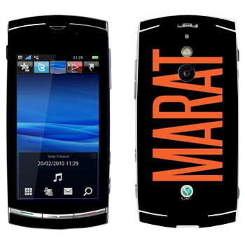   «Marat»   Sony Ericsson U8 Vivaz Pro