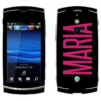   «Maria»   Sony Ericsson U8 Vivaz Pro