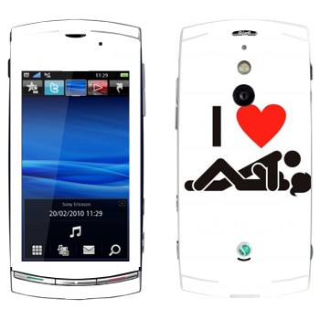   « I love sex»   Sony Ericsson U8 Vivaz Pro