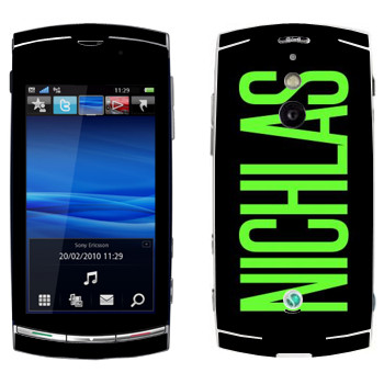   «Nichlas»   Sony Ericsson U8 Vivaz Pro