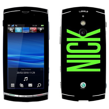   «Nick»   Sony Ericsson U8 Vivaz Pro