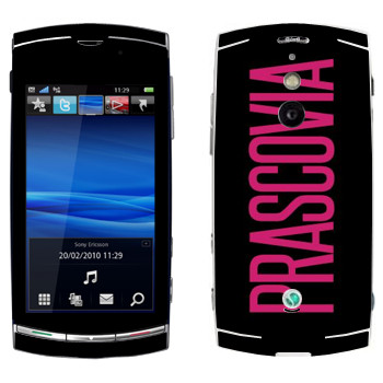   «Prascovia»   Sony Ericsson U8 Vivaz Pro