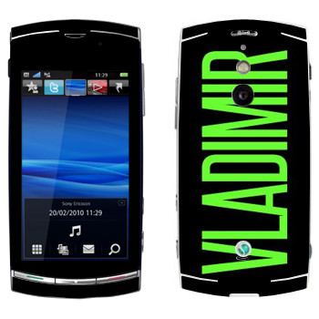   «Vladimir»   Sony Ericsson U8 Vivaz Pro