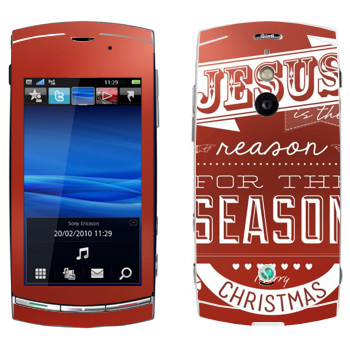   «Jesus is the reason for the season»   Sony Ericsson U8 Vivaz Pro