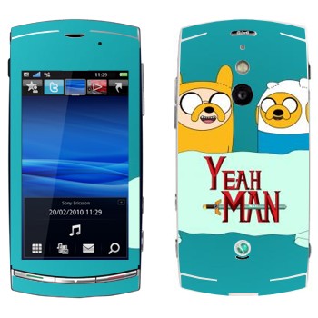   «   - Adventure Time»   Sony Ericsson U8 Vivaz Pro