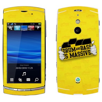   «Drum and Bass IS MASSIVE»   Sony Ericsson U8 Vivaz Pro