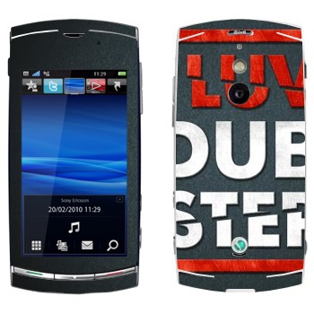   «I love Dubstep»   Sony Ericsson U8 Vivaz Pro