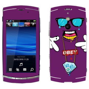   «OBEY - SWAG»   Sony Ericsson U8 Vivaz Pro