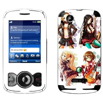   « ,  ,  ,   - K-on»   Sony Ericsson W100 Spiro