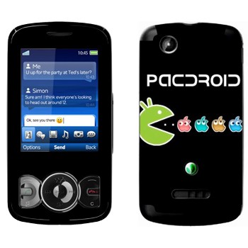   «Pacdroid»   Sony Ericsson W100 Spiro
