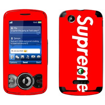   «Supreme   »   Sony Ericsson W100 Spiro