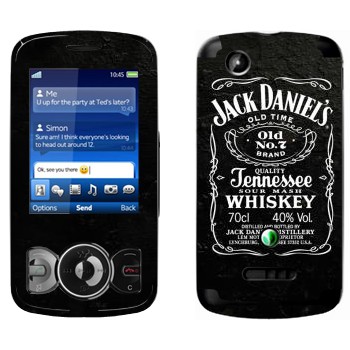   «Jack Daniels»   Sony Ericsson W100 Spiro