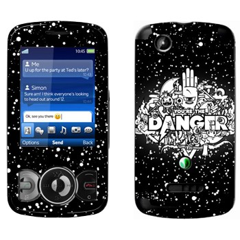   « You are the Danger»   Sony Ericsson W100 Spiro