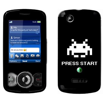   «8 - Press start»   Sony Ericsson W100 Spiro