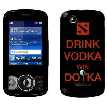   «Drink Vodka With Dotka»   Sony Ericsson W100 Spiro