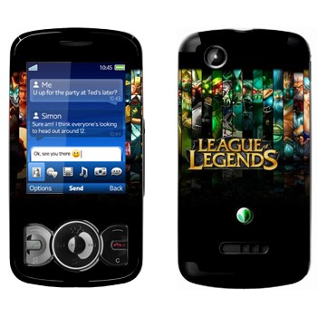   «League of Legends »   Sony Ericsson W100 Spiro