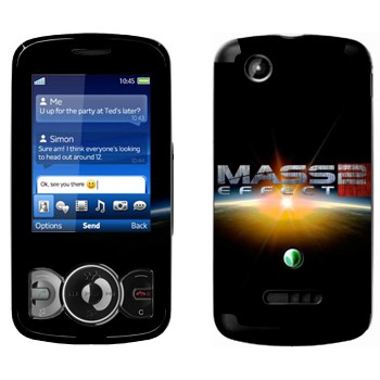   «Mass effect »   Sony Ericsson W100 Spiro