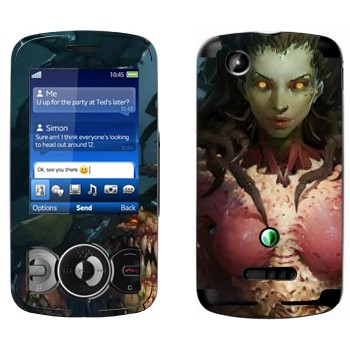   «Sarah Kerrigan - StarCraft 2»   Sony Ericsson W100 Spiro