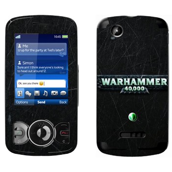   «Warhammer 40000»   Sony Ericsson W100 Spiro