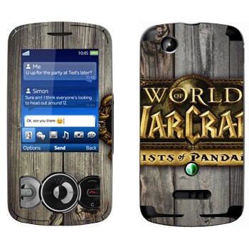   «World of Warcraft : Mists Pandaria »   Sony Ericsson W100 Spiro