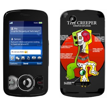   «  - Minecraft»   Sony Ericsson W100 Spiro