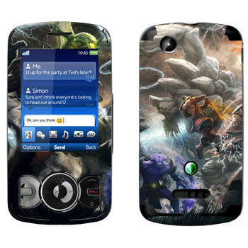   «  Dota 2»   Sony Ericsson W100 Spiro