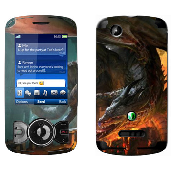   «Drakensang fire»   Sony Ericsson W100 Spiro