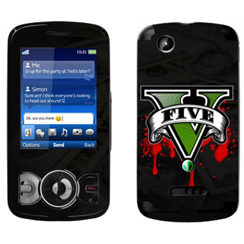   «GTA 5 - logo blood»   Sony Ericsson W100 Spiro