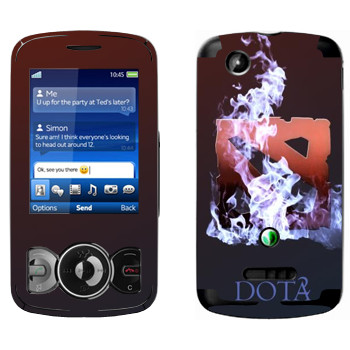   «We love Dota 2»   Sony Ericsson W100 Spiro