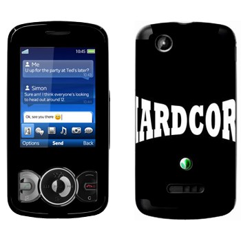   «Hardcore»   Sony Ericsson W100 Spiro
