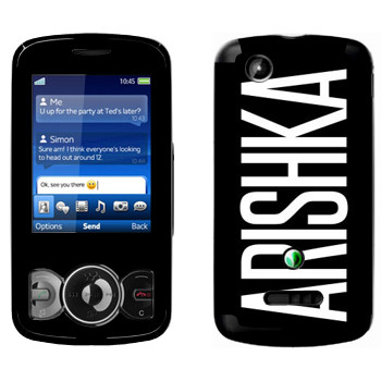   «Arishka»   Sony Ericsson W100 Spiro