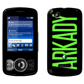   «Arkady»   Sony Ericsson W100 Spiro