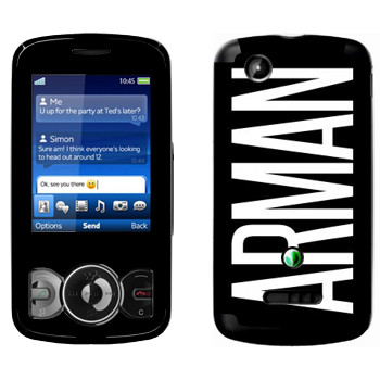   «Arman»   Sony Ericsson W100 Spiro