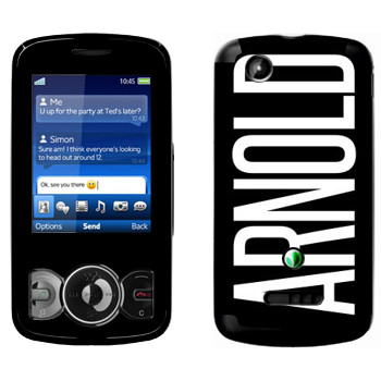   «Arnold»   Sony Ericsson W100 Spiro