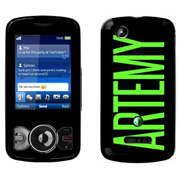   «Artemy»   Sony Ericsson W100 Spiro