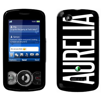  «Aurelia»   Sony Ericsson W100 Spiro