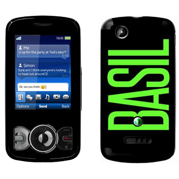   «Basil»   Sony Ericsson W100 Spiro