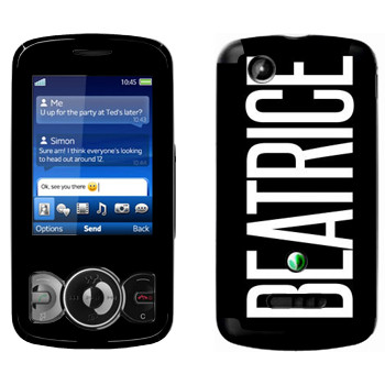   «Beatrice»   Sony Ericsson W100 Spiro
