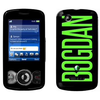   «Bogdan»   Sony Ericsson W100 Spiro