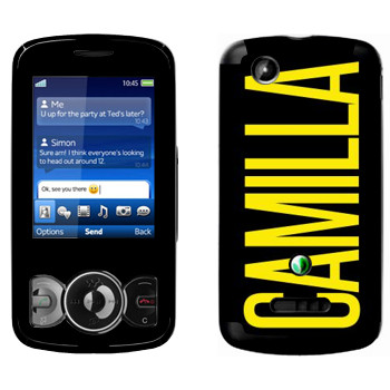   «Camilla»   Sony Ericsson W100 Spiro