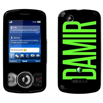   «Damir»   Sony Ericsson W100 Spiro