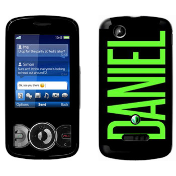   «Daniel»   Sony Ericsson W100 Spiro