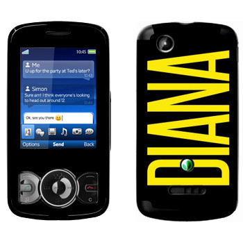   «Diana»   Sony Ericsson W100 Spiro