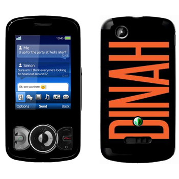   «Dinah»   Sony Ericsson W100 Spiro