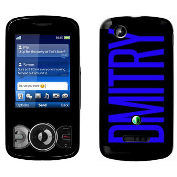   «Dmitry»   Sony Ericsson W100 Spiro